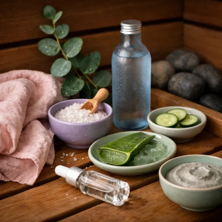 Is the sauna good for skin health during a luxury medical spa stay