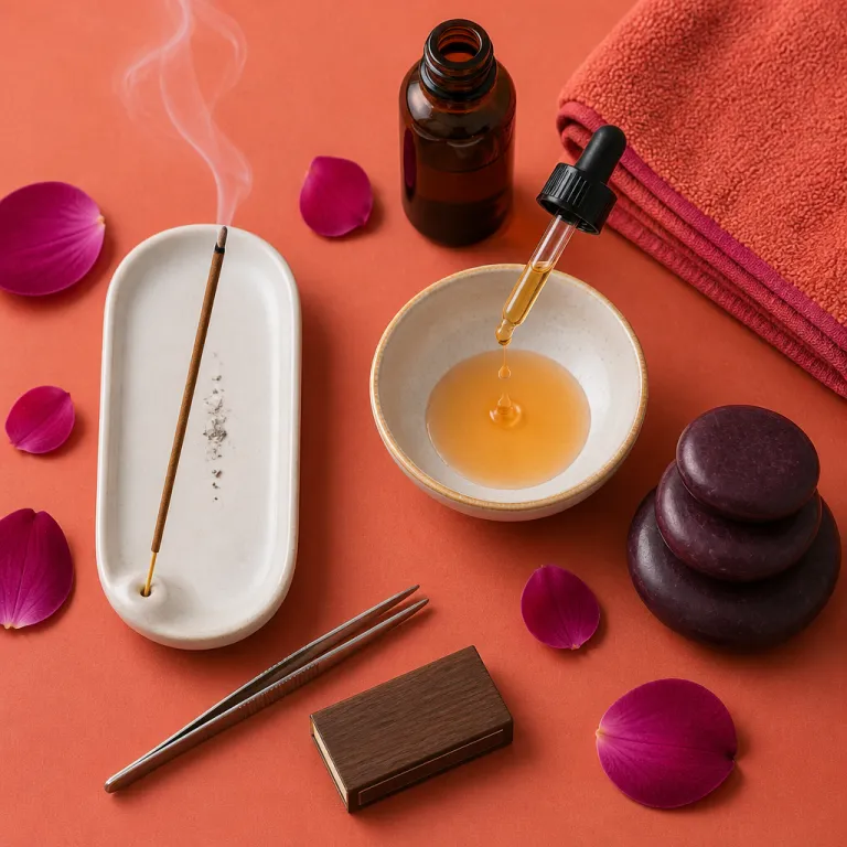 Incense candle rituals in luxury medical spa hotels