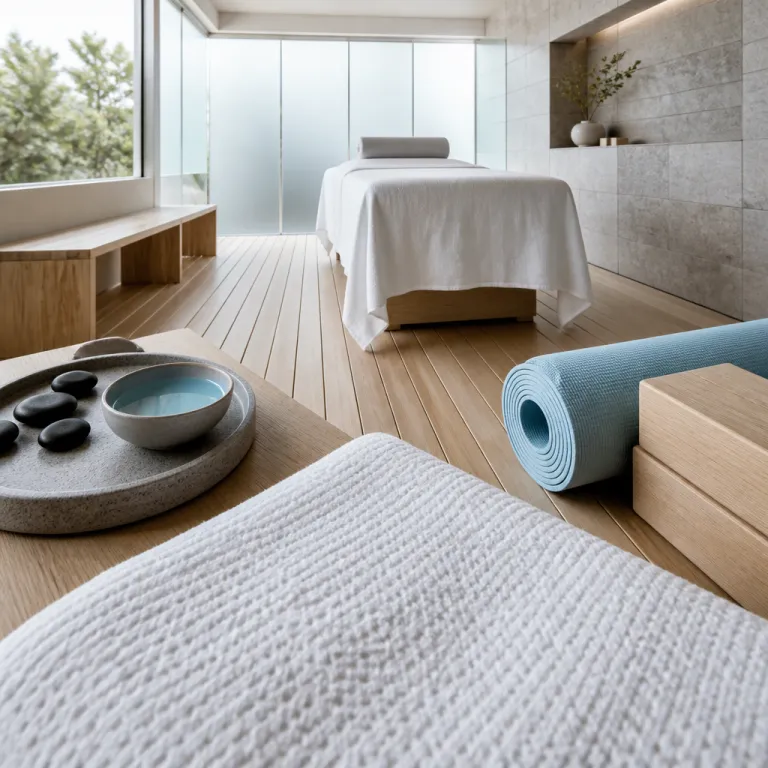Yoga massage rituals in luxury medical spas for transformative stays