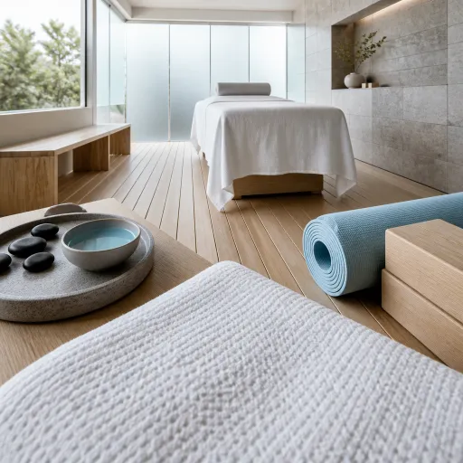 Yoga massage rituals in luxury medical spas for transformative stays